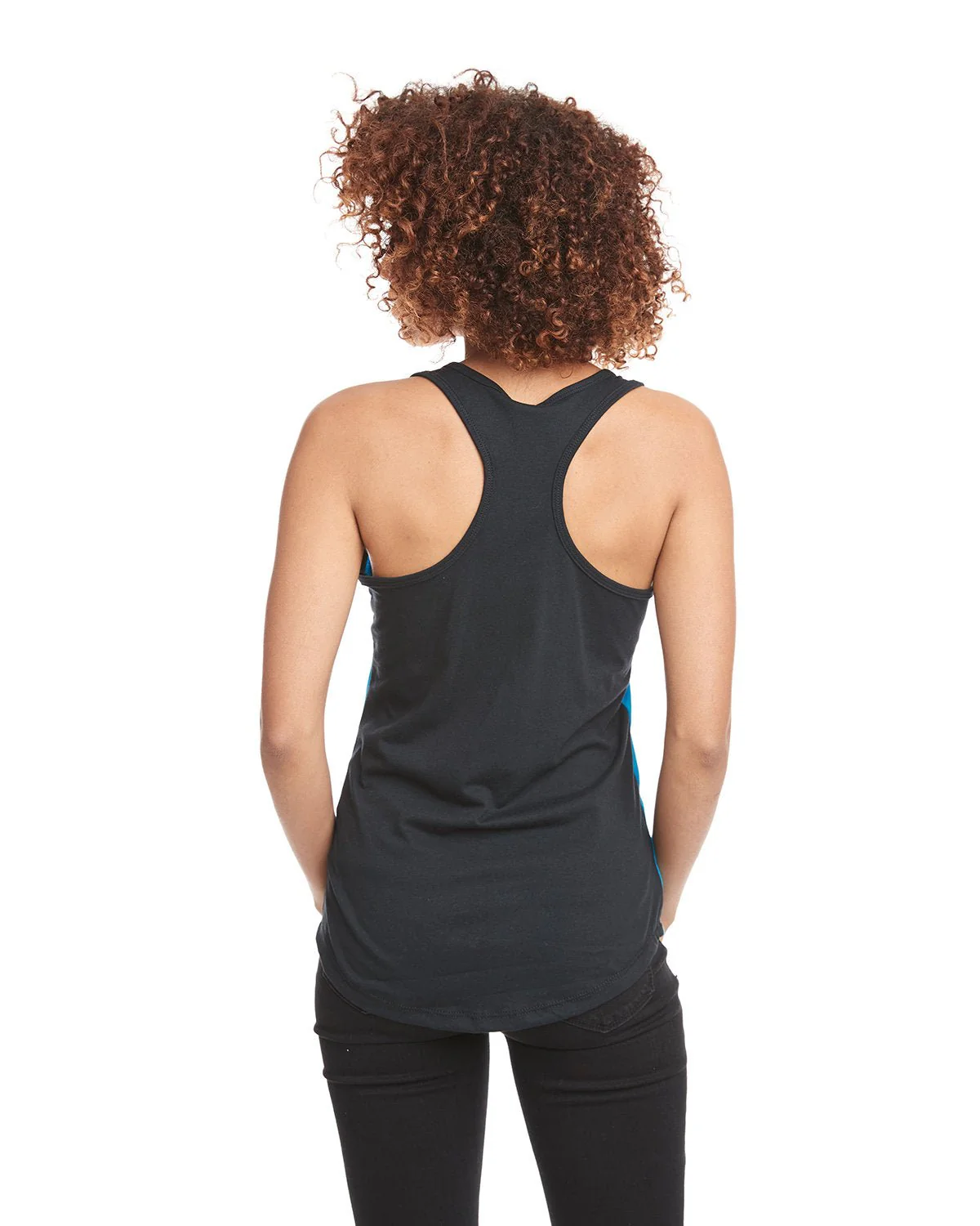 1534-Next Level Apparel-TURQUOISE/ BLACK - Cheap-Us