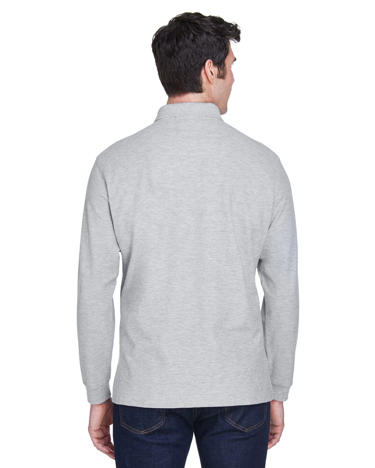 D110-Devon & Jones-GREY HEATHER - Cheap-Us