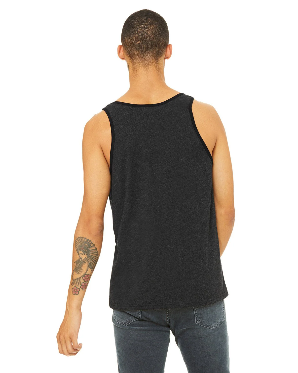 3480-Bella + Canvas-CH BLK/ SL B TRB - Cheap-Us