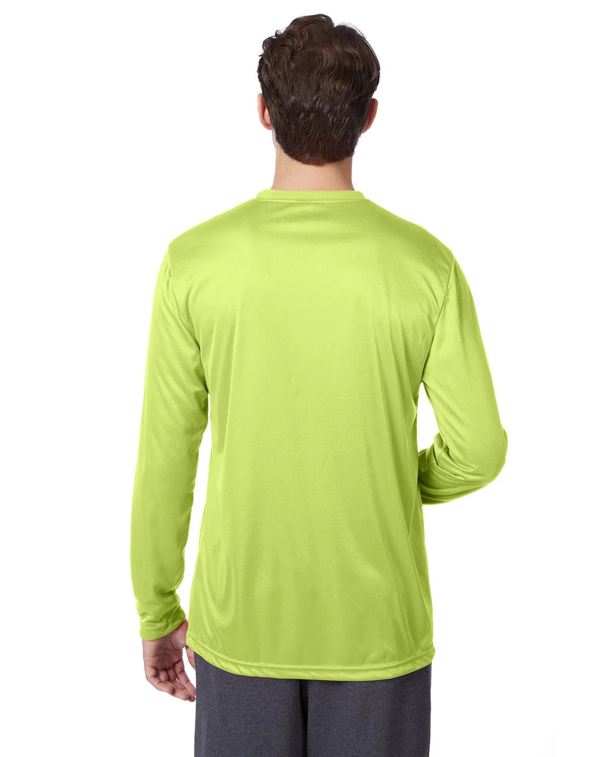 482L-Hanes-SAFETY GREEN - Cheap-Us