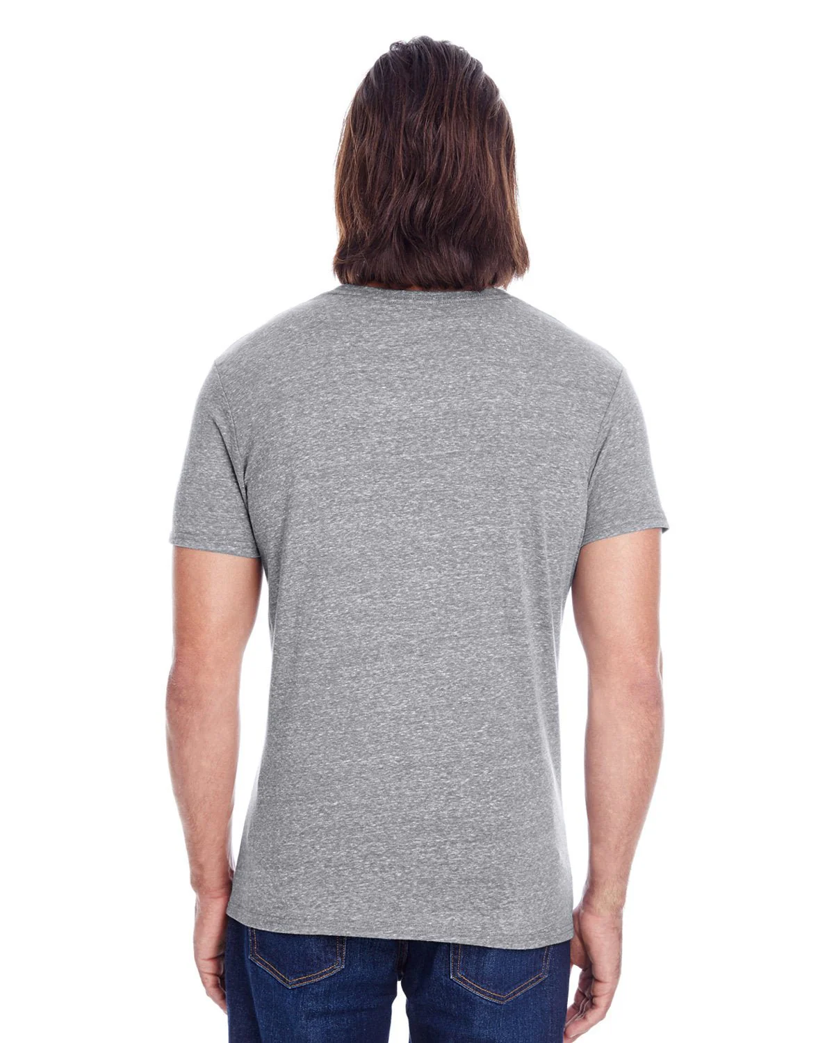 102A-Threadfast Apparel-GREY TRIBLEND - Cheap-Us