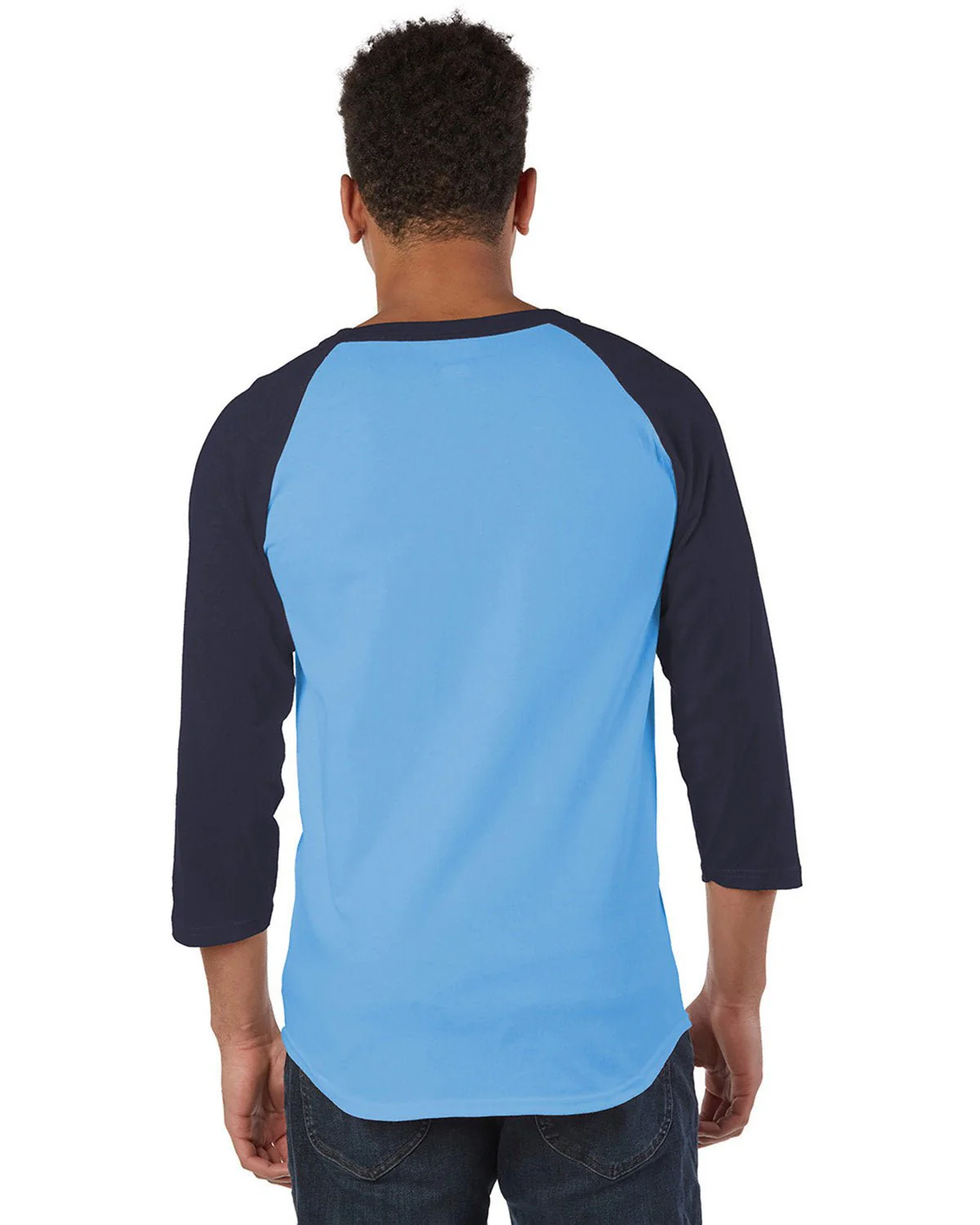 T1397-Champion-LIGHT BLUE/ NAVY - Cheap-Us
