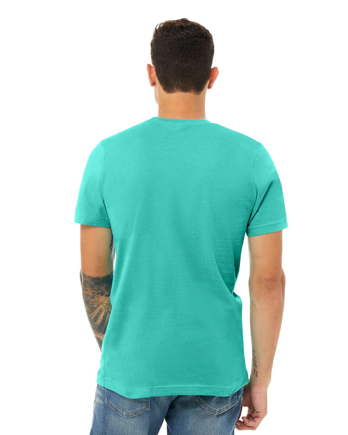 3001C-Bella + Canvas-TEAL - Cheap-Us