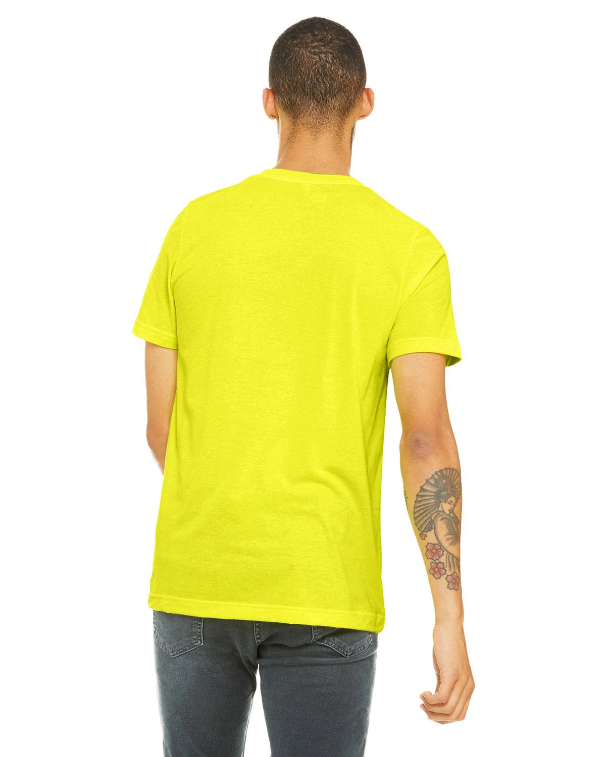 3005CVC-Bella + Canvas-NEON YELLOW - Cheap-Us
