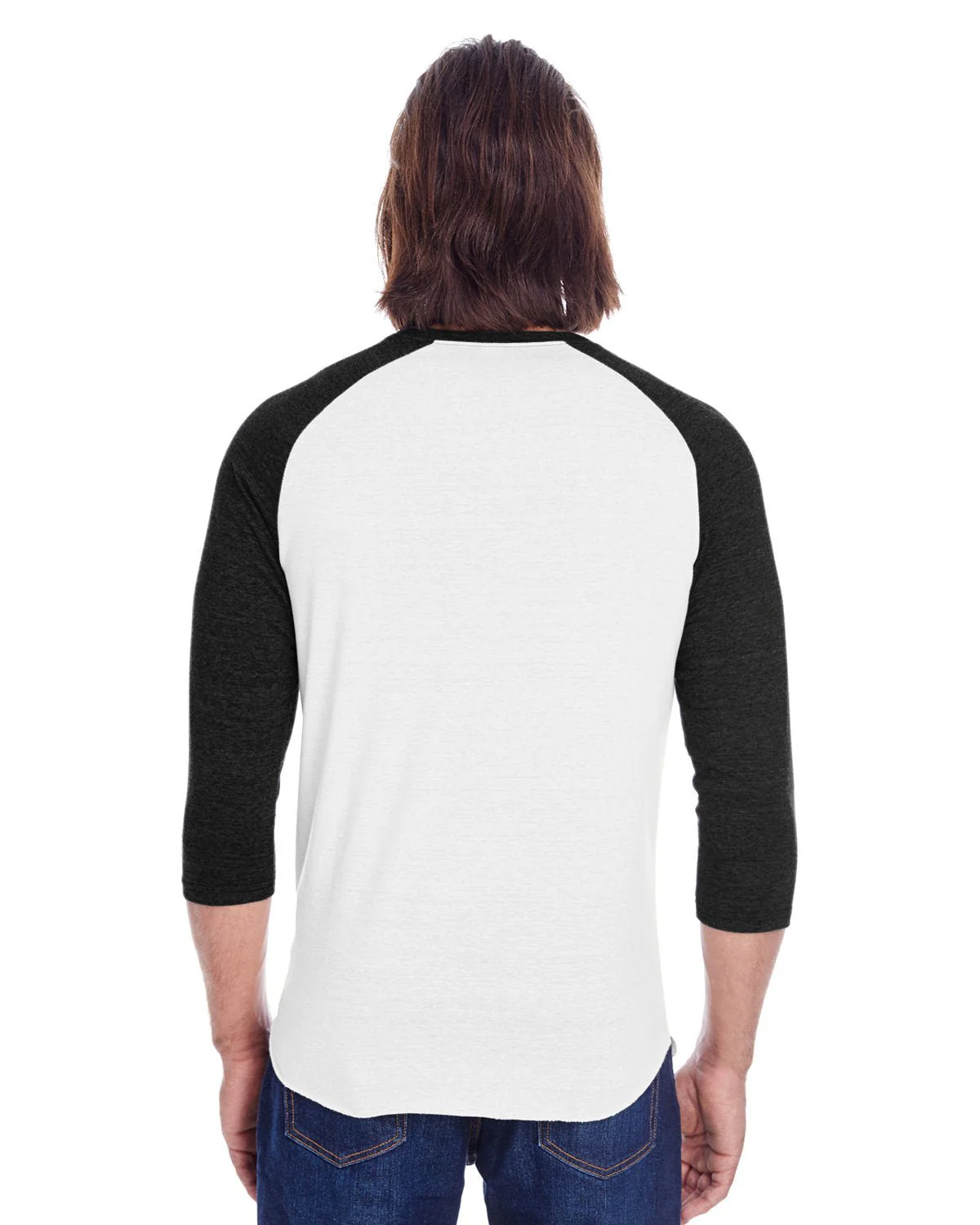 302G-Threadfast Apparel-SLD WHT/ S BL TB - Cheap-Us