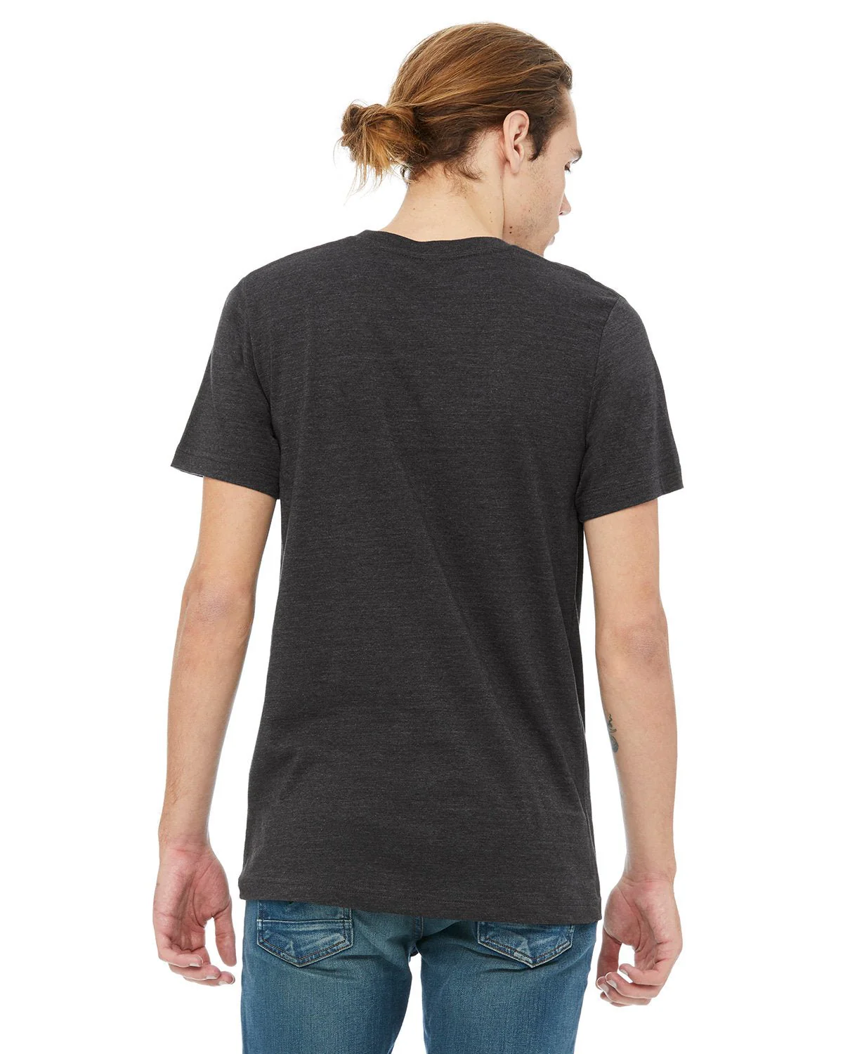 3021-Bella + Canvas-DARK GRY HEATHER - Cheap-Us