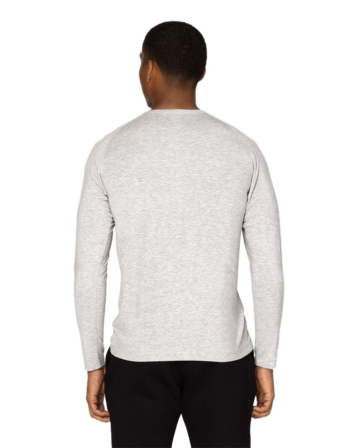 382LS-Threadfast Apparel-HEATHER GREY - Cheap-Us