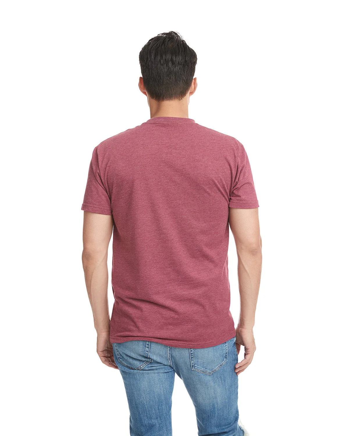 6410-Next Level Apparel-HEATHER MAROON - Cheap-Us