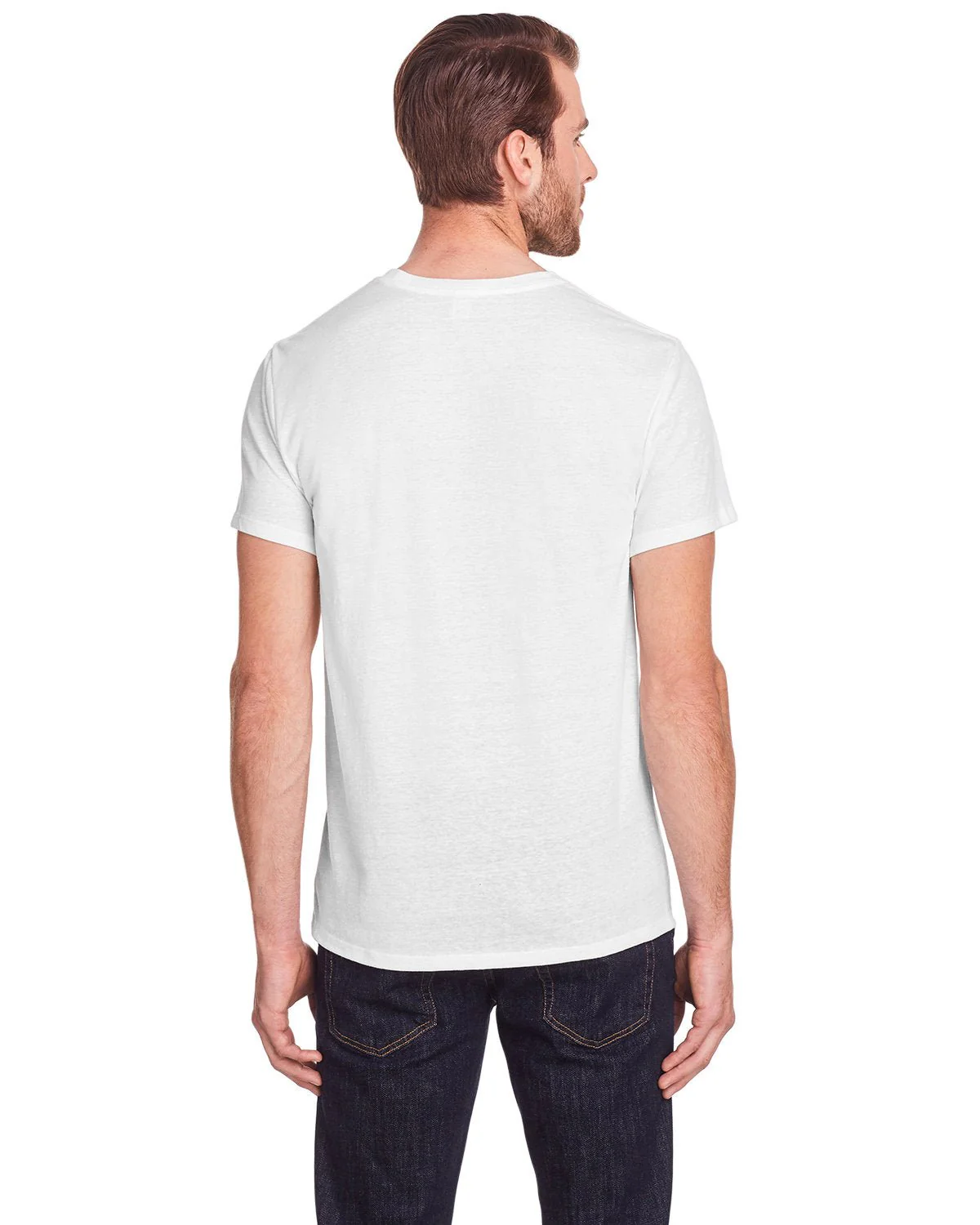 102A-Threadfast Apparel-SOLID WHT TRBLND - Cheap-Us