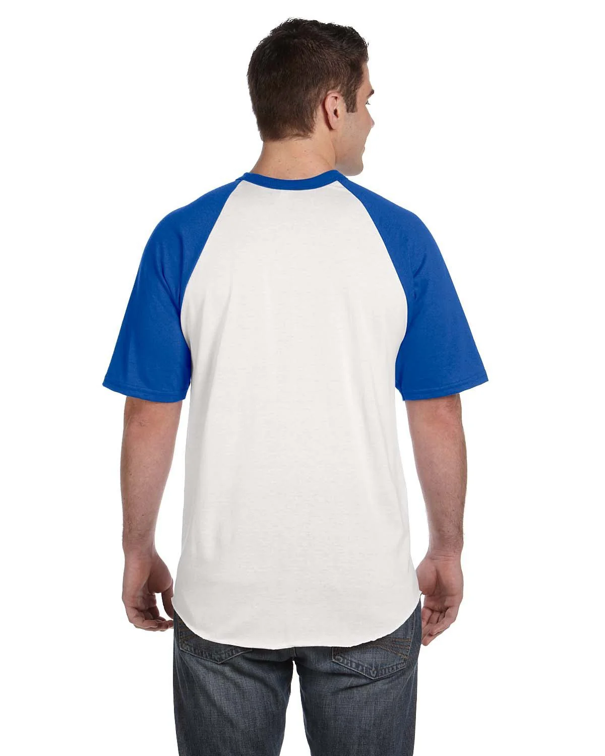 423-Augusta Sportswear-WHITE/ ROYAL - Cheap-Us
