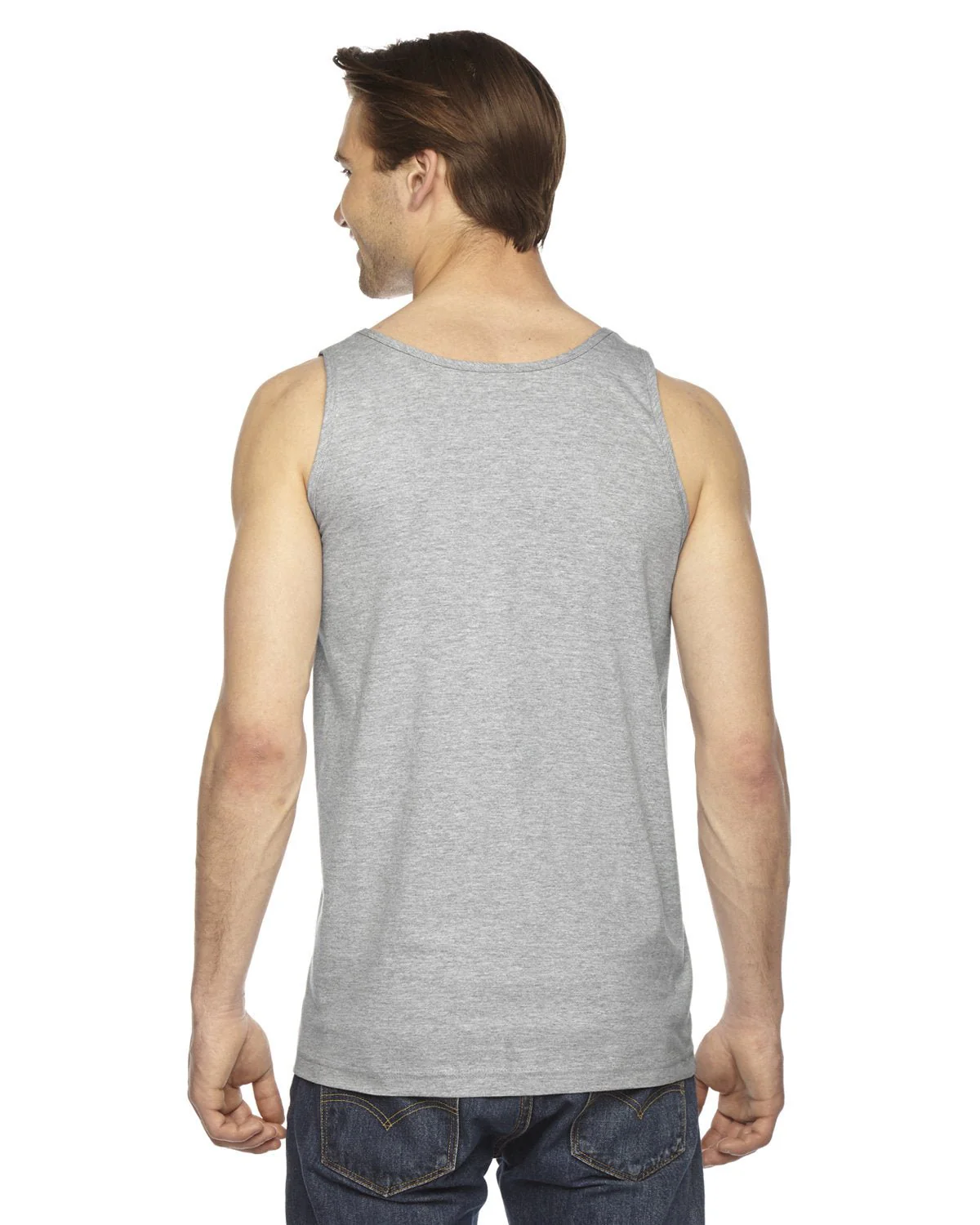 2408-American Apparel-HEATHER GREY - Cheap-Us