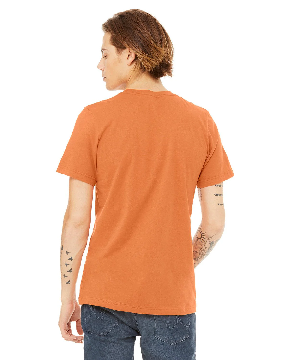 3001C-Bella + Canvas-BURNT ORANGE - Cheap-Us
