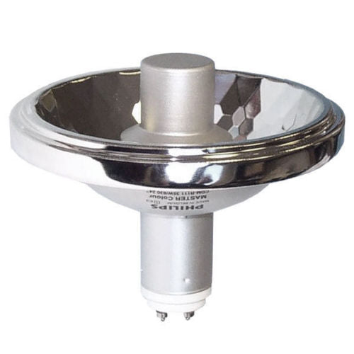 Philips 13554-1 - 35 Watt - R111 Spot MasterColor - Pulse Start - Metal Halide - 3000K - GX8.5 Base - ANSI M130/O - Universal Burn - CDM-R111/35W/830/10DG - Cheap-Us