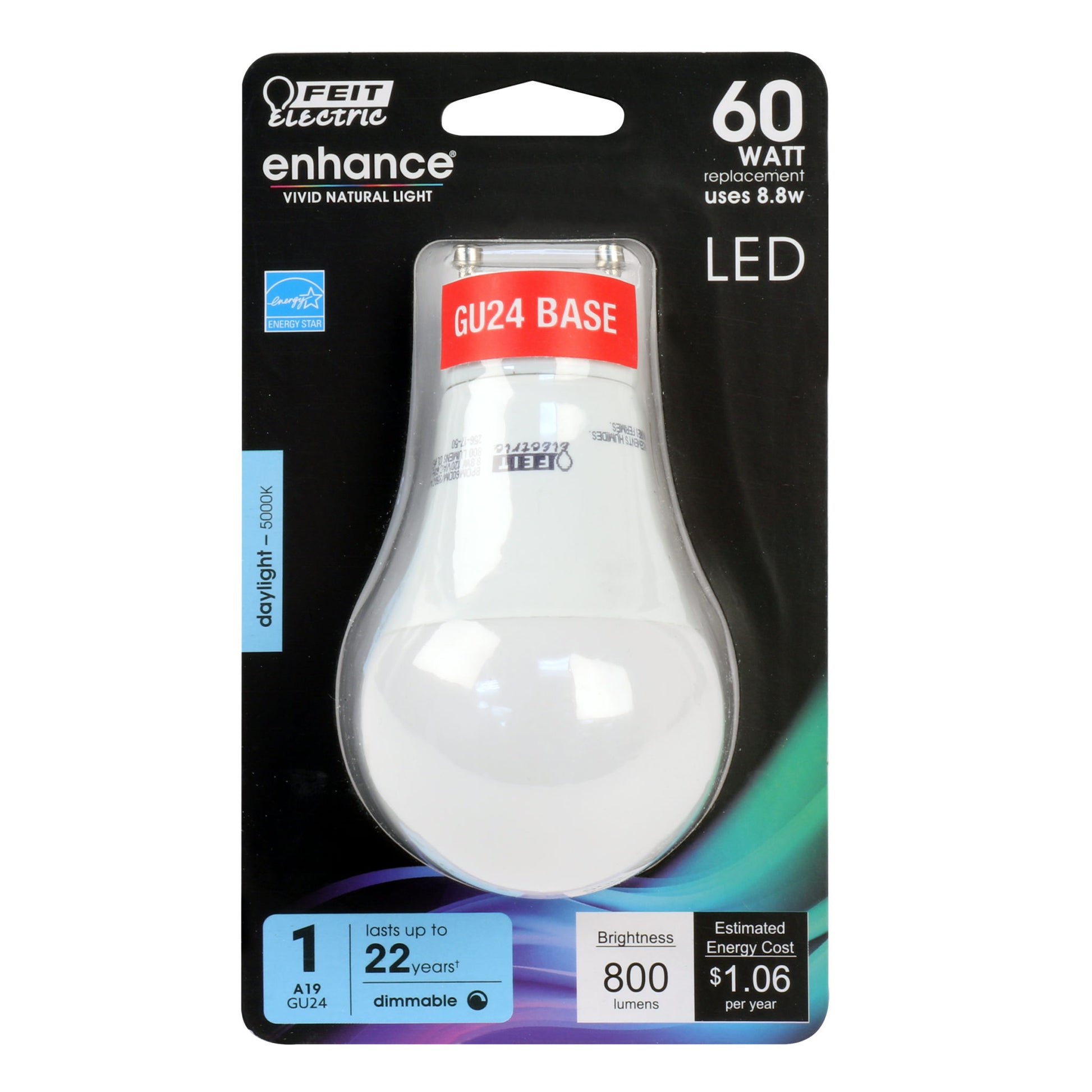 800 Lumen 5000K Dimmable LED - Cheap-Us