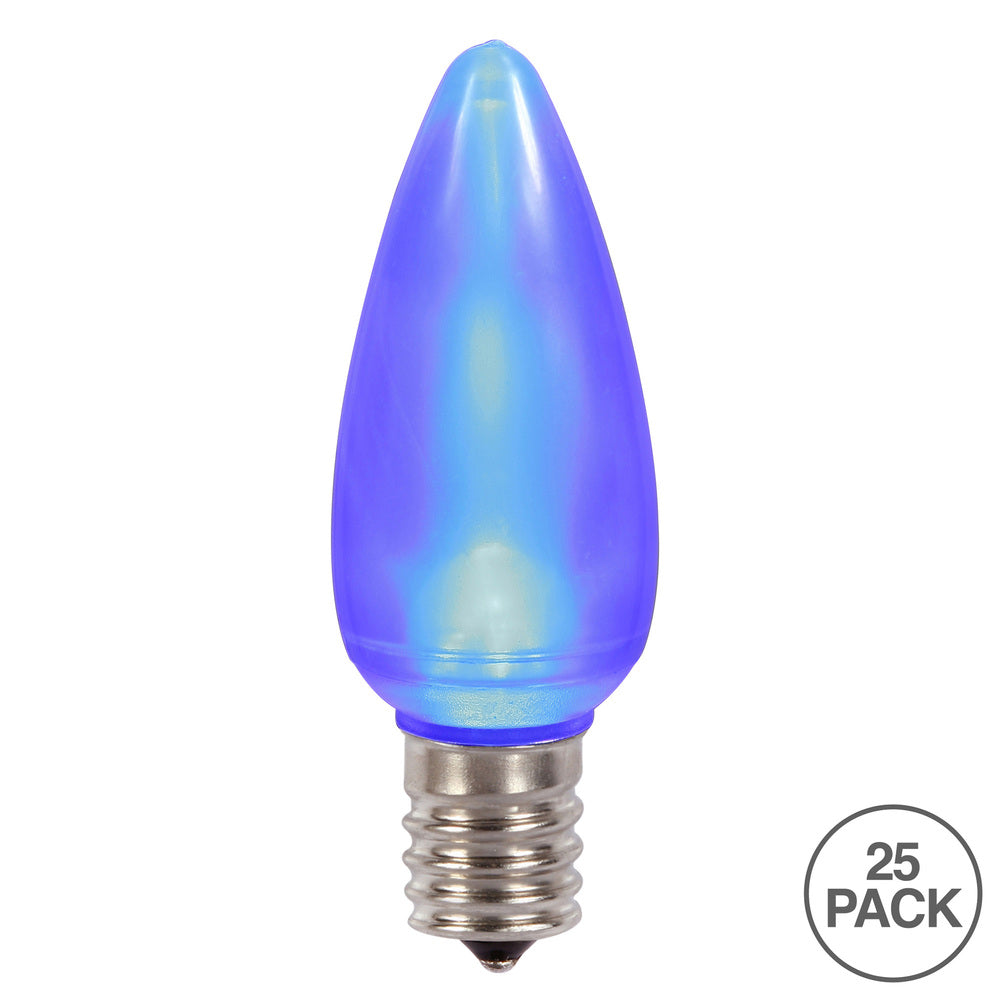 Vickerman C9 Ceramic LED Blue Twinkle Bulb package of 25 - Cheap-Us
