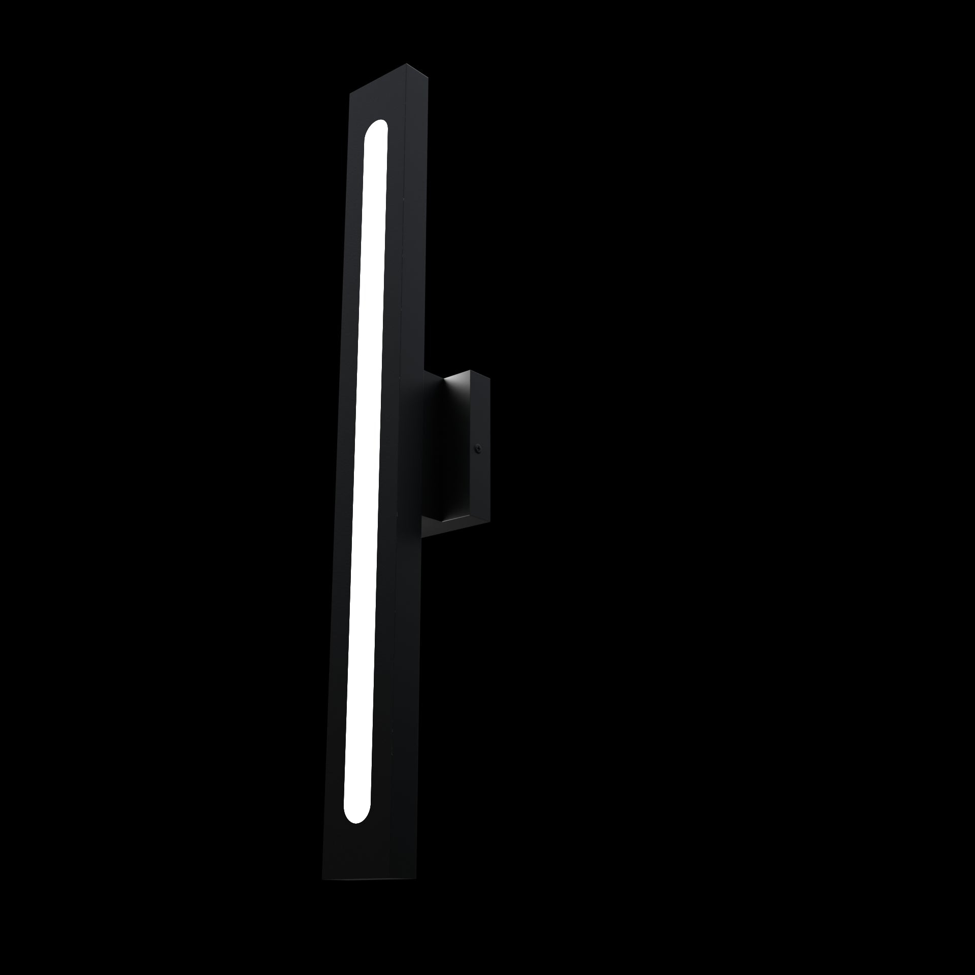 Magrolino LED 24” Modern Slim Rectangle Wall Sconce Black - Cheap-Us