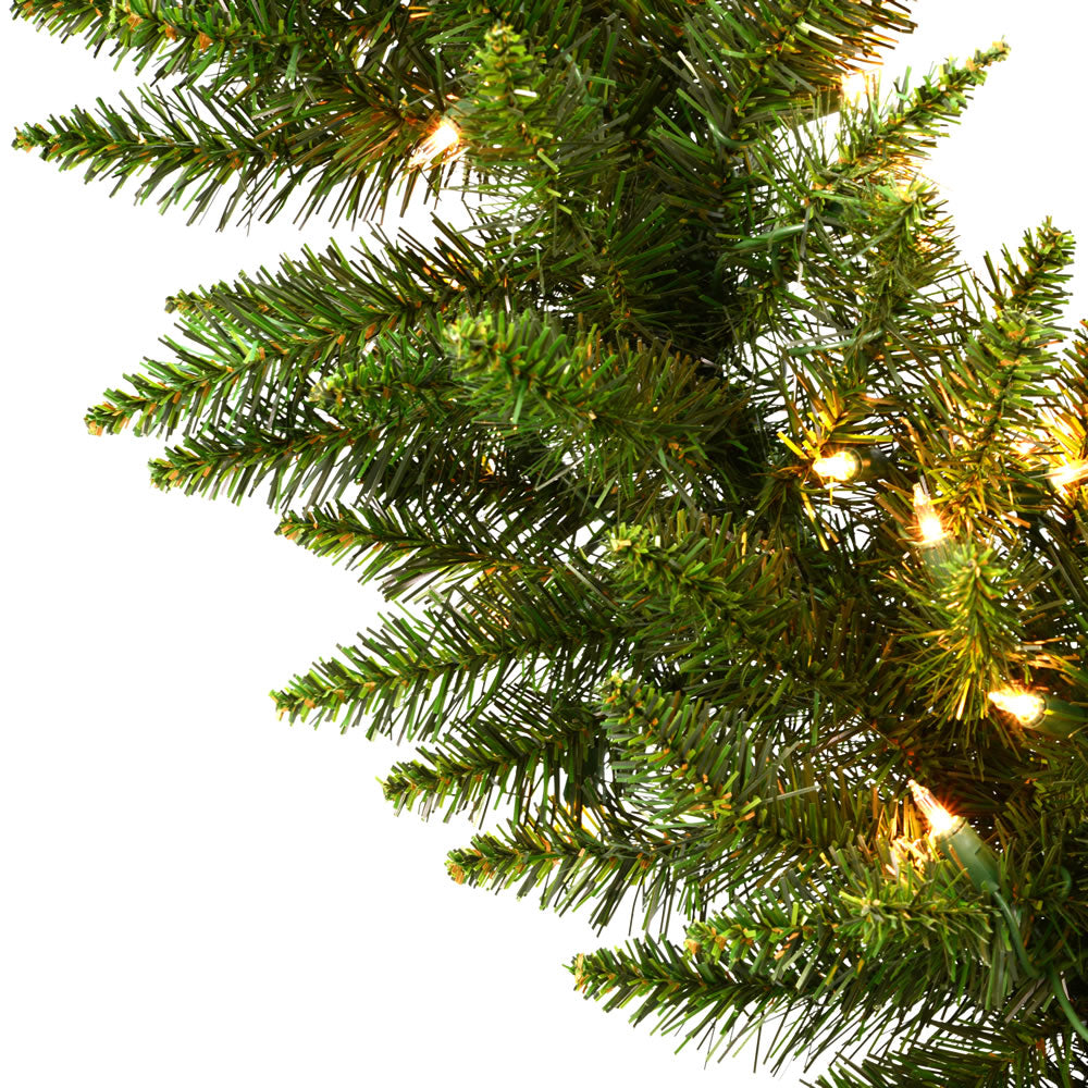 Vickerman 9' Camdon Fir Artificial Christmas Garland Clear Dura-lit Incandescent Mini Lights - Cheap-Us