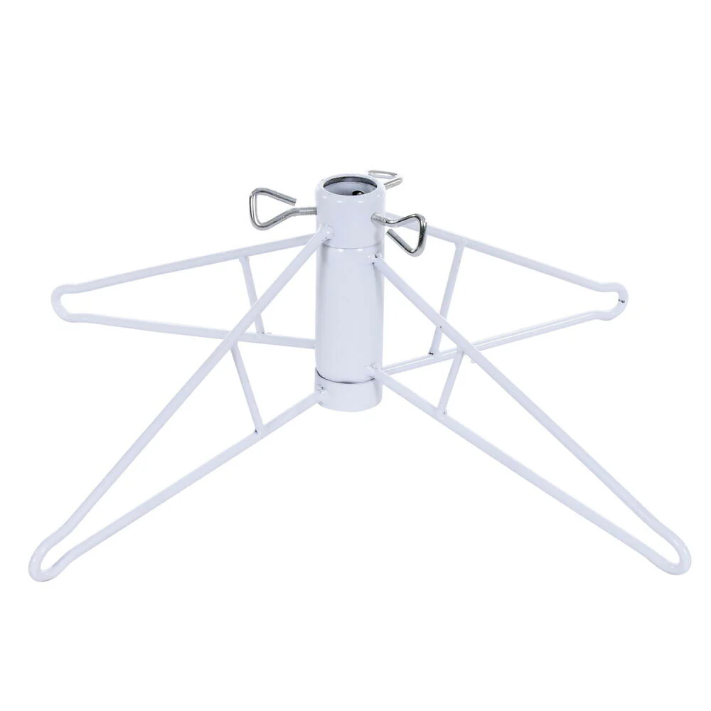 Vickerman 7.5' Crystal White Pine Artificial Christmas Tree with Pure White LED Lights - Cheap-Us