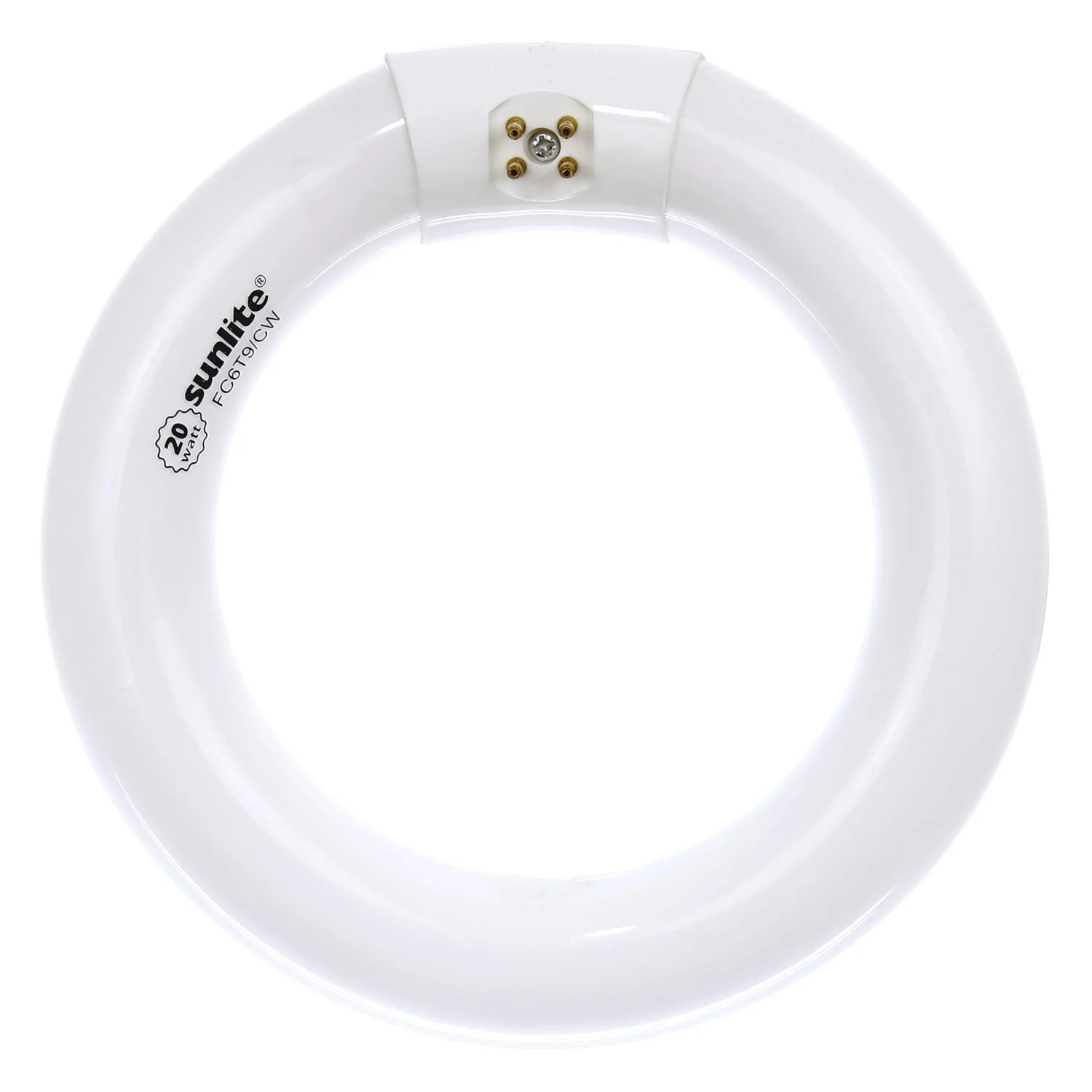 Sunlite 22 Watt T9 Circline, 4-Pin Base, Cool White - Cheap-Us