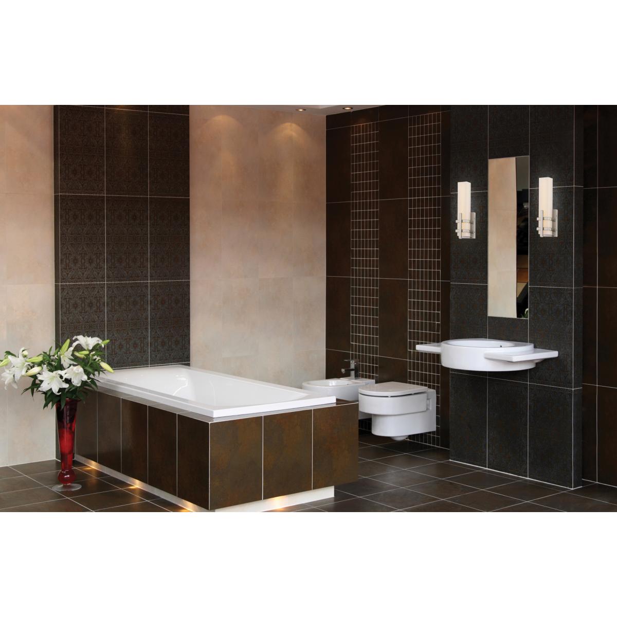 62-871 GRILL SINGLE LED WALL SCONCE Grill - LED Wall Sconce - Polished Nickel Finish - Cheap-Us