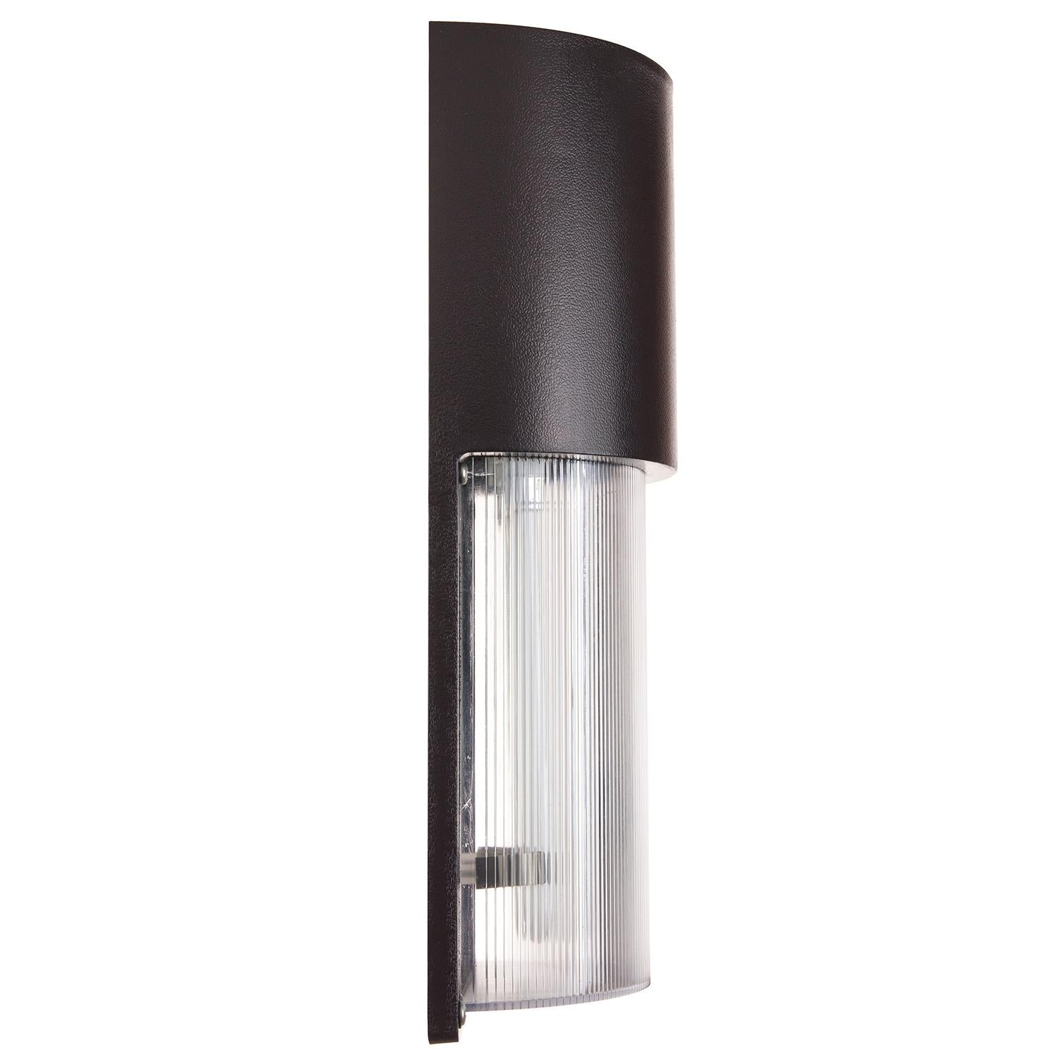 Sunlite 26 Watt Energy Saving Fluorescent Rounded Tall Pack Fixture with Photocontrol, Bronze Powder Finish, Clear Polycarbonate Lens - Cheap-Us