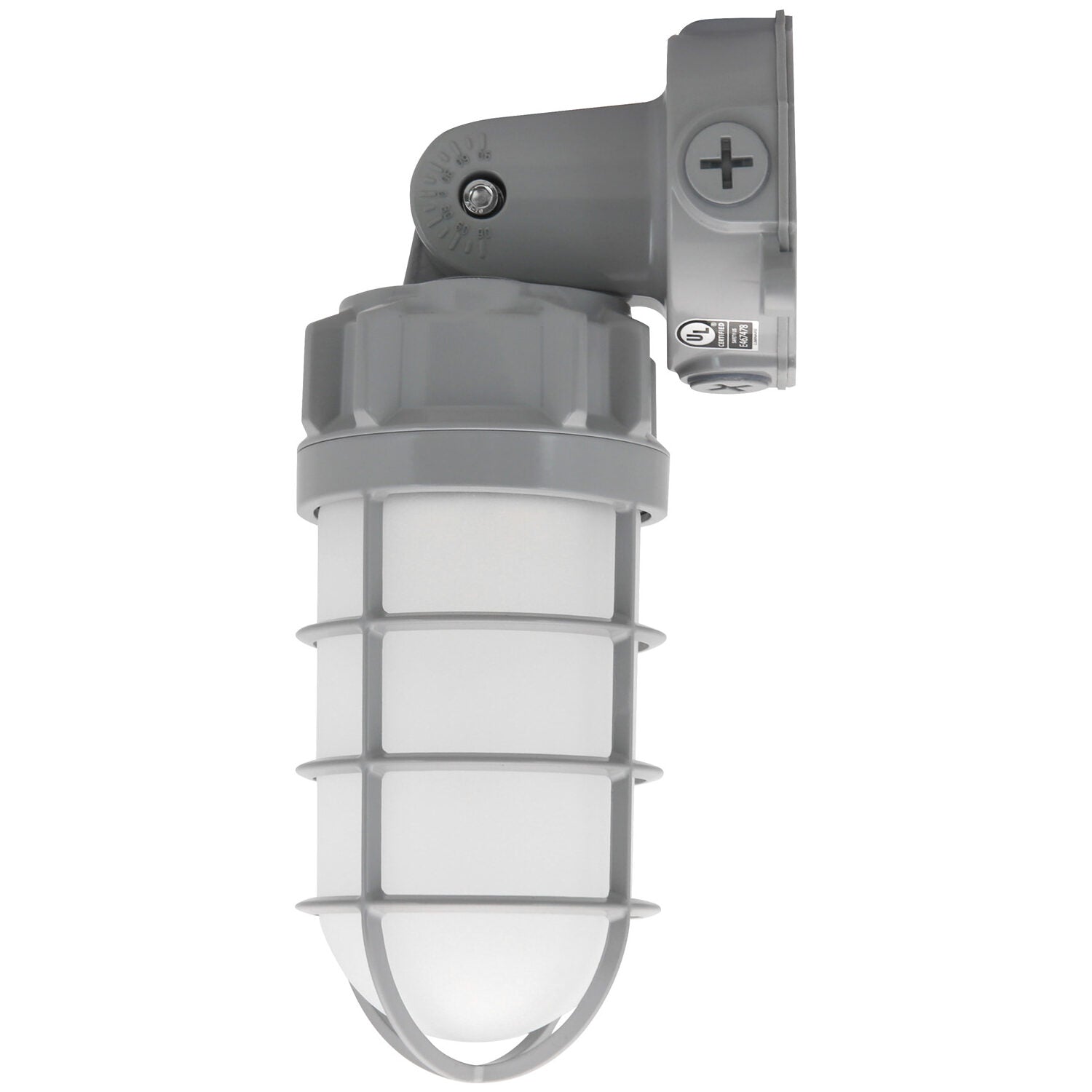 Sunlite 88144 LED Outdoor Vapor Tight Light Fixture, 21 Watts, 2562 Lumens, Color Selectable 30K/40K/50K, Ceiling/Wall Mount, 120-277V, UL Listed, Dimmable, Grey, for Residential & Commercial Use - Cheap-Us