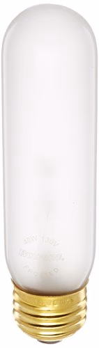 Bulbrite 40T10F 40 Watt Incandescent Showcase/Aquarium/Display T10 Tubular Bulb, Medium Base, Frost - Cheap-Us