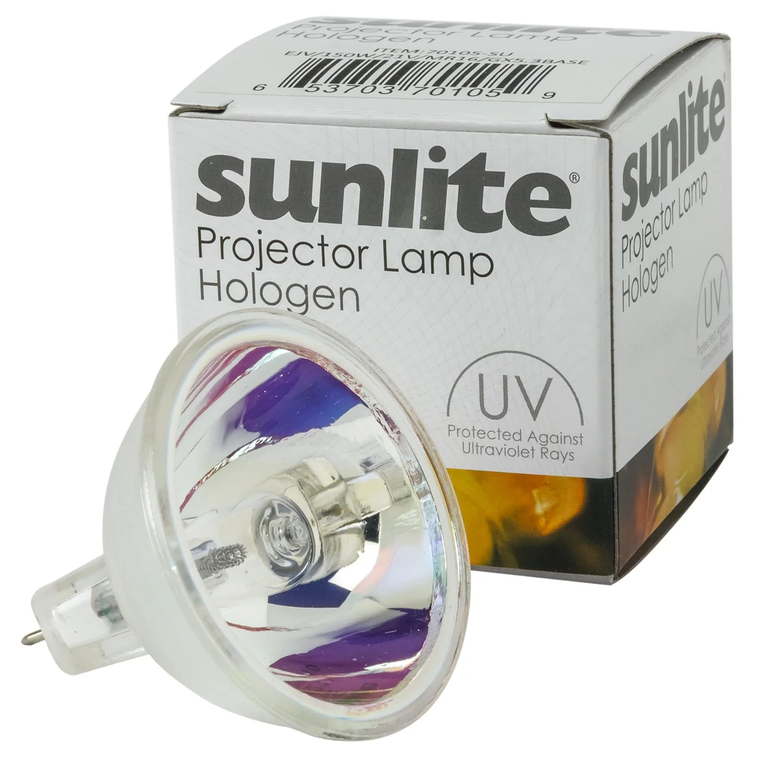 Sunlite EJV 150W 21V,MR16,GX5.3 Base 150 Watt MR16 Lamp GX5.3 Base - Cheap-Us