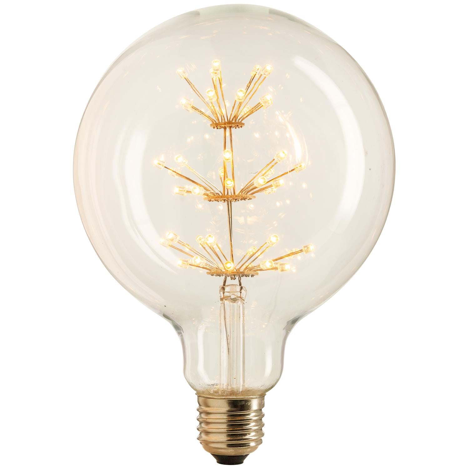Sunlite LED Vintage Star 1.8W Light Bulb Medium (E26) Base, Warm White - Cheap-Us