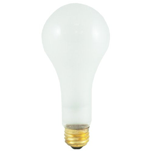 Bulbrite 200A/HL 200 Watt High Lumen Incandescent A23, Medium Base, Frost - Cheap-Us