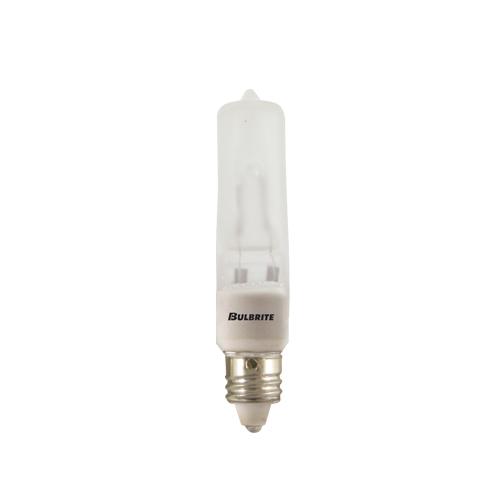 BULBRITE HALOGEN T4 MINI-CANDELABRA SCREW (E11) 150W DIMMABLE LIGHT BULB 2900K/SOFT WHITE 5PK (610152) - Cheap-Us