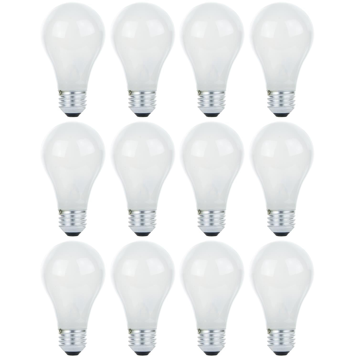 Sunlite 72 Watt, A Type, Medium Base, Frost - Cheap-Us