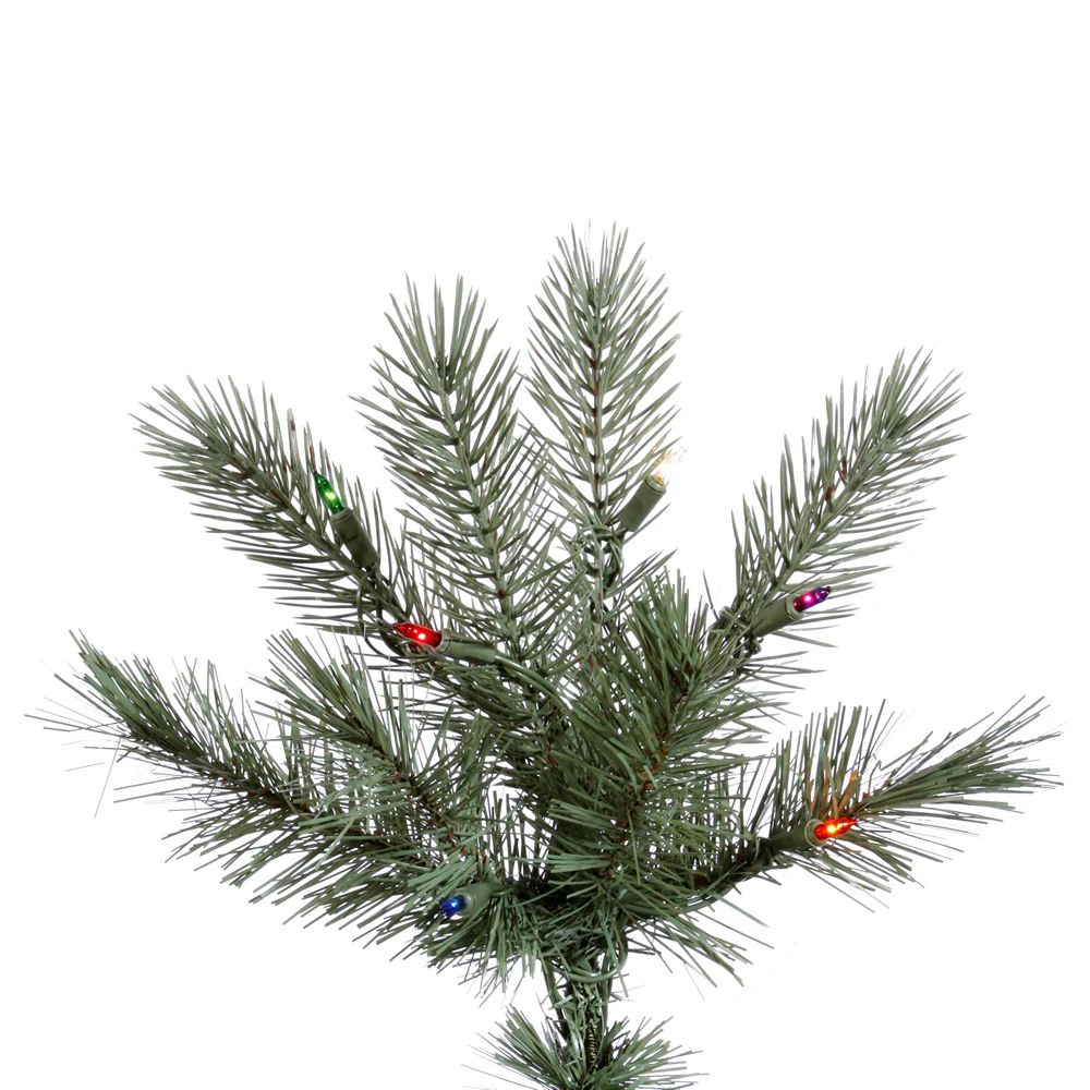 Vickerman 3.5' Cashmere Pine Artificial Christmas Tree Multi-Colored Dura-Lit® Lights - Cheap-Us