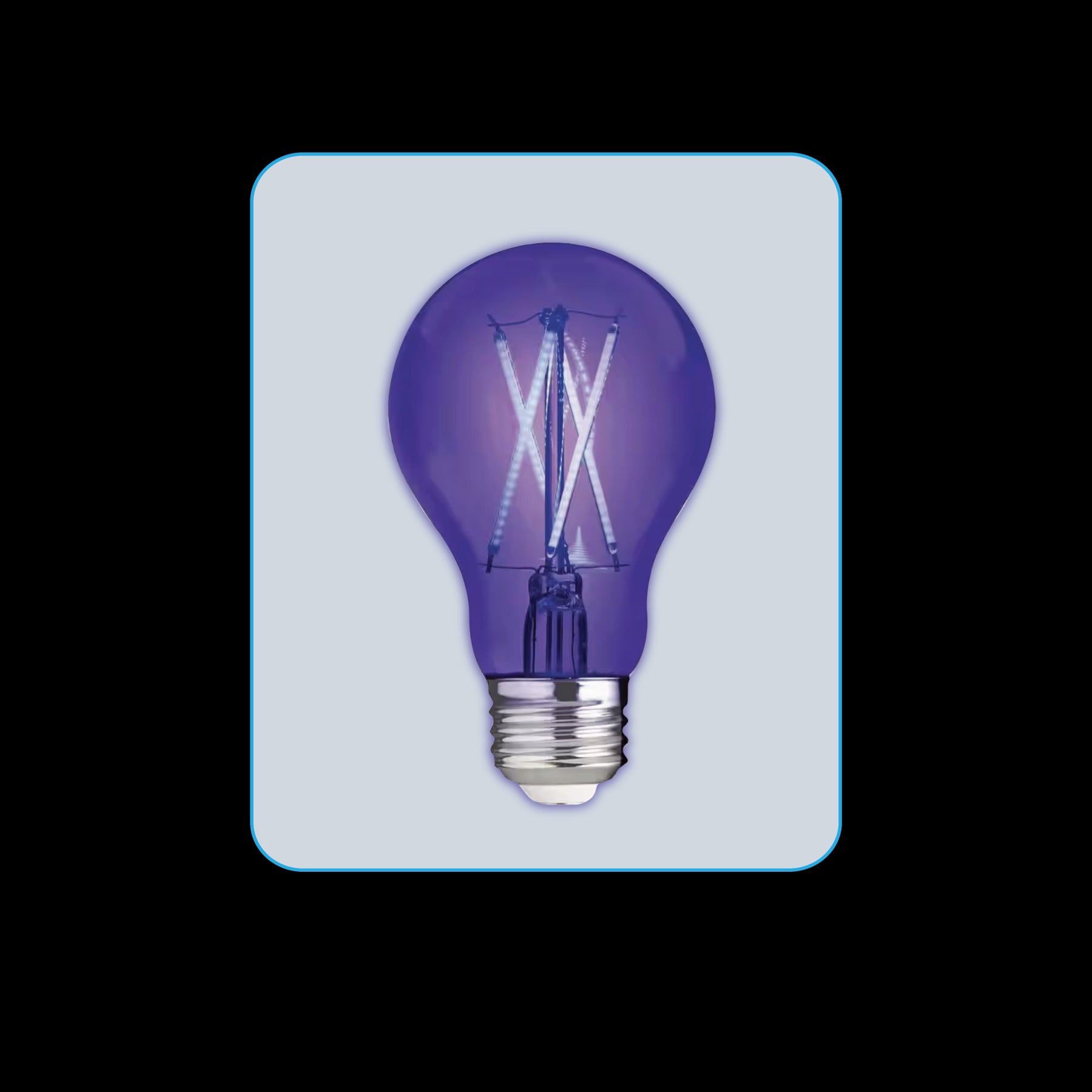 Luxrite A19 LED 6W Black Light Bulb (LR21729) - Cheap-Us