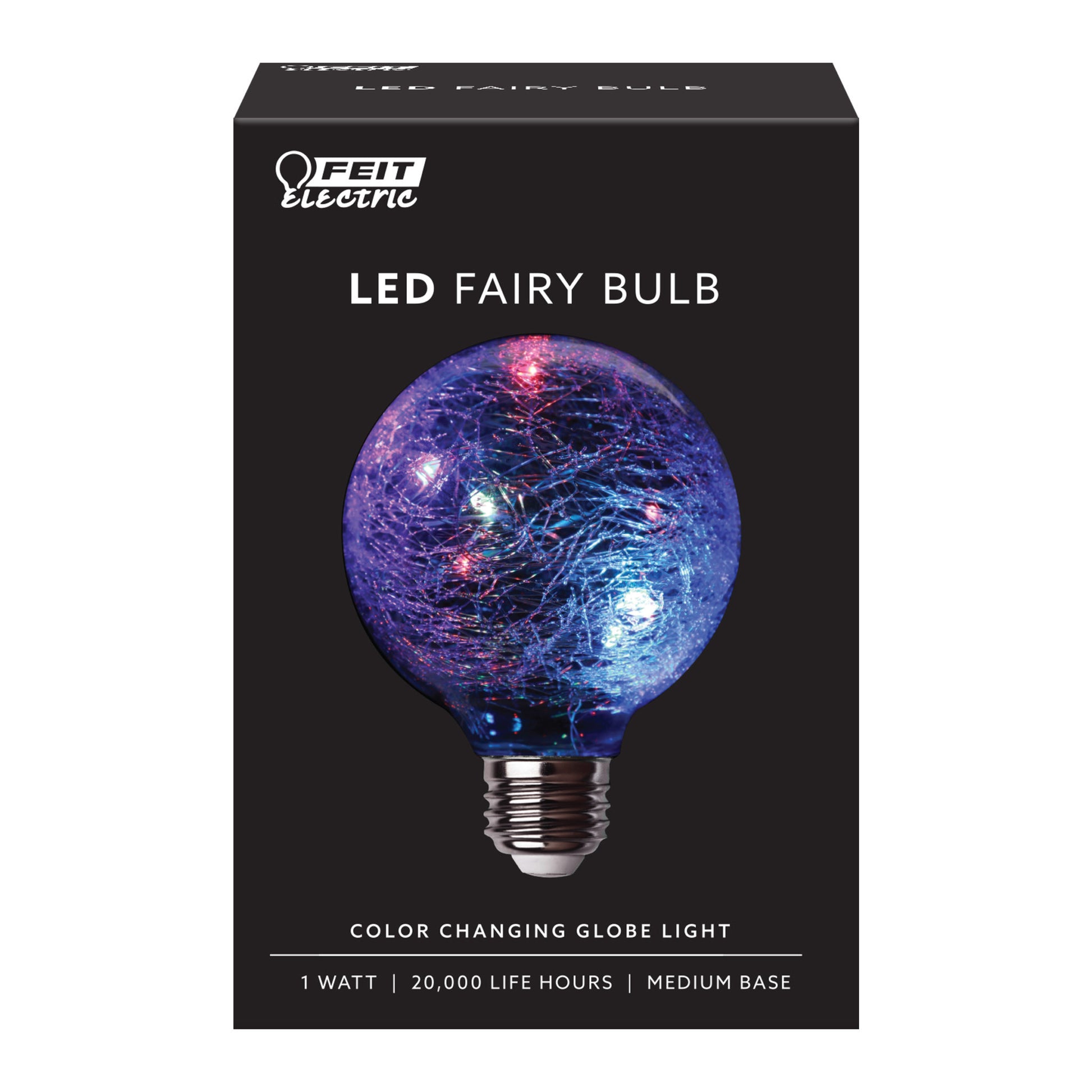 LED Fairy Light Crackle Glass RGB Globe - Cheap-Us