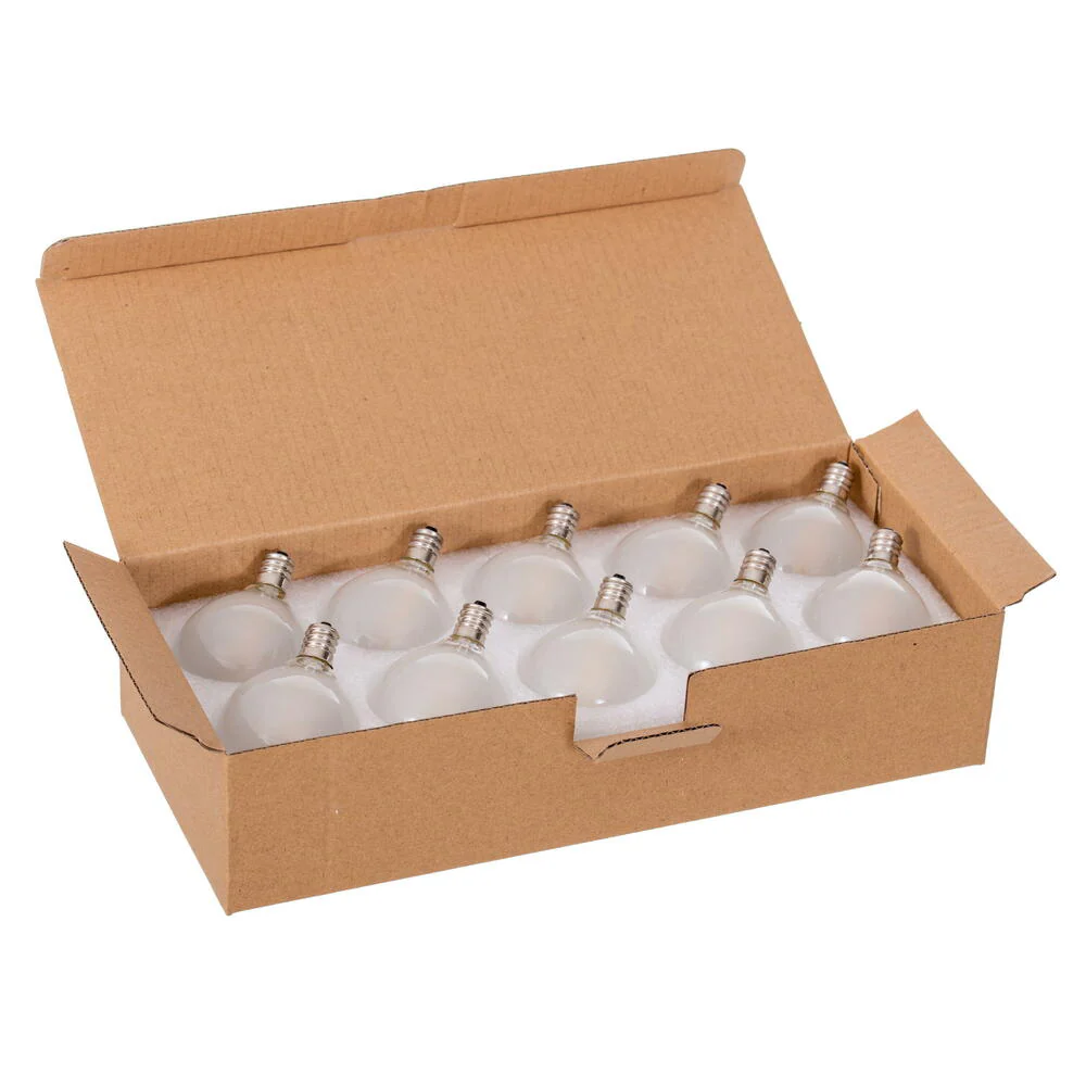 Vickerman White LED G50-E12 Filament Glass Replacement Bulbs 10/Box - Cheap-Us