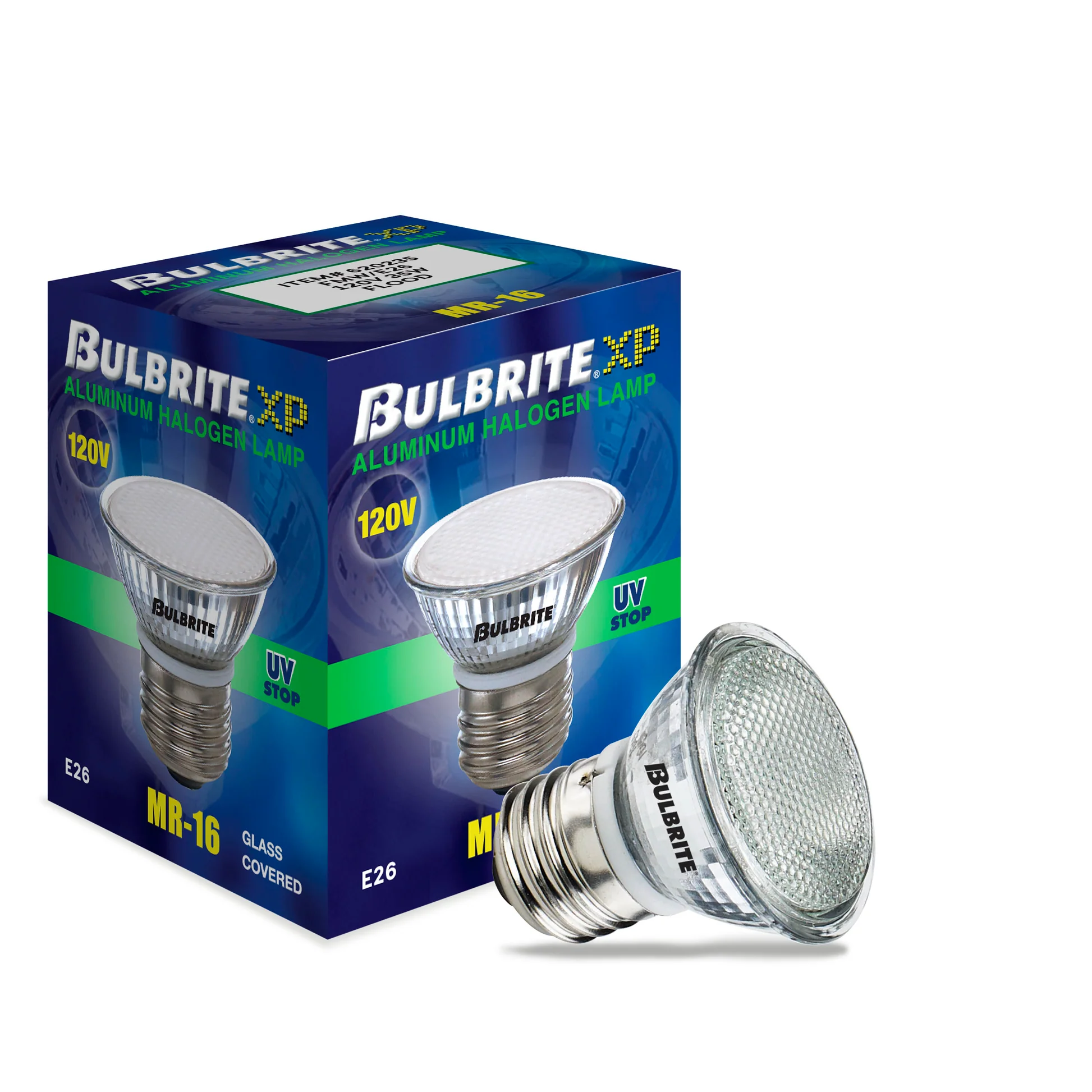 BULBRITE 35W MR16 LENSED FLOOD E26 120V-4PK - Cheap-Us