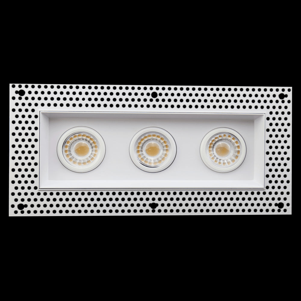 Goodlite 3 Inch Trimless LED Triple Gimbal Fixture, Selectable Color Temperature, 27,30,35,41,50K - Cheap-Us