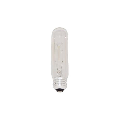 Bulbrite 40T10C/HO 40 Watt Incandescent High Output Showcase/Aquarium/Display T10 Tubular Bulb, Medium Base, Clear - Cheap-Us