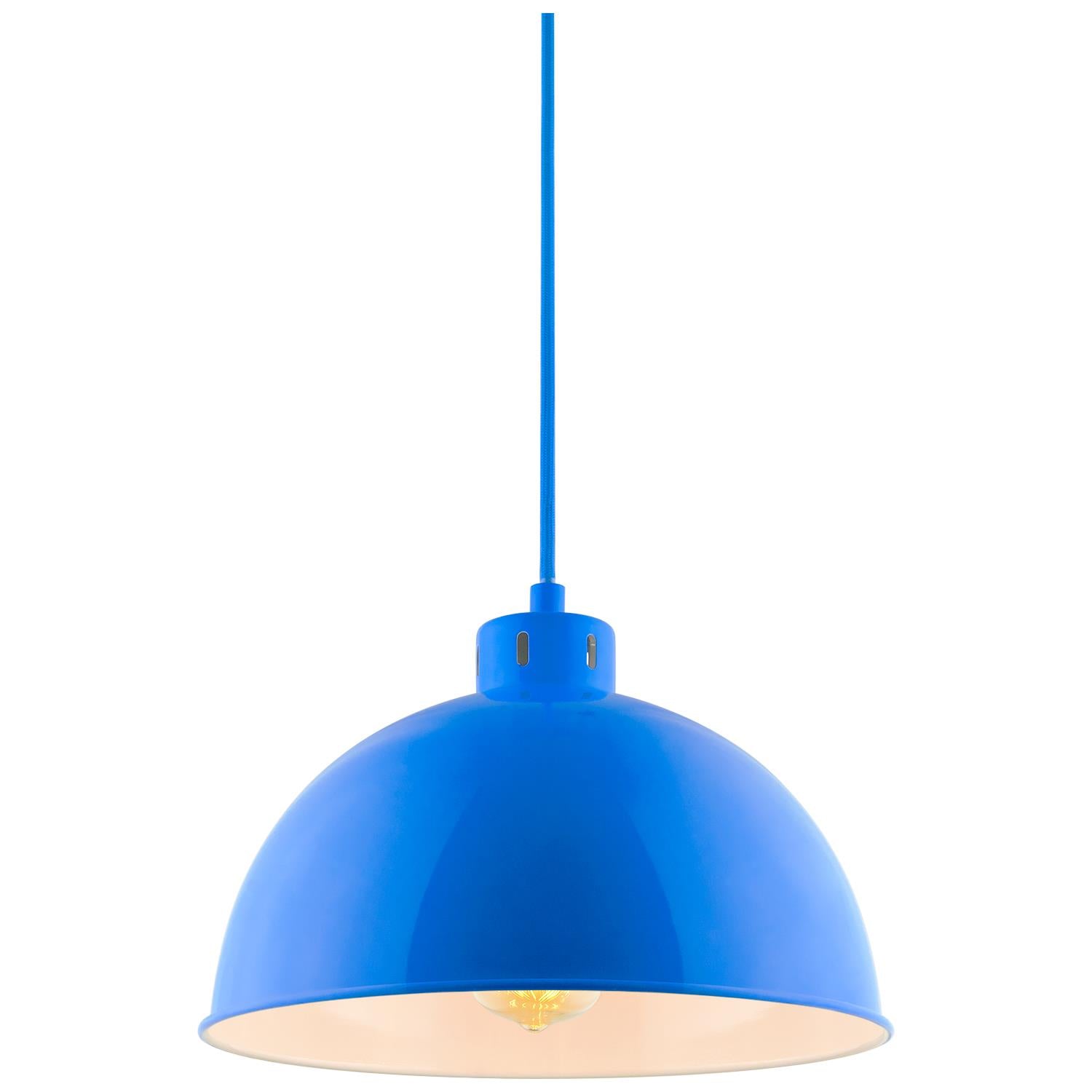 Sunlite CF/PD/S/B Blue Sona Residential Ceiling Pendant Light Fixtures With Medium (E26) Base - Cheap-Us
