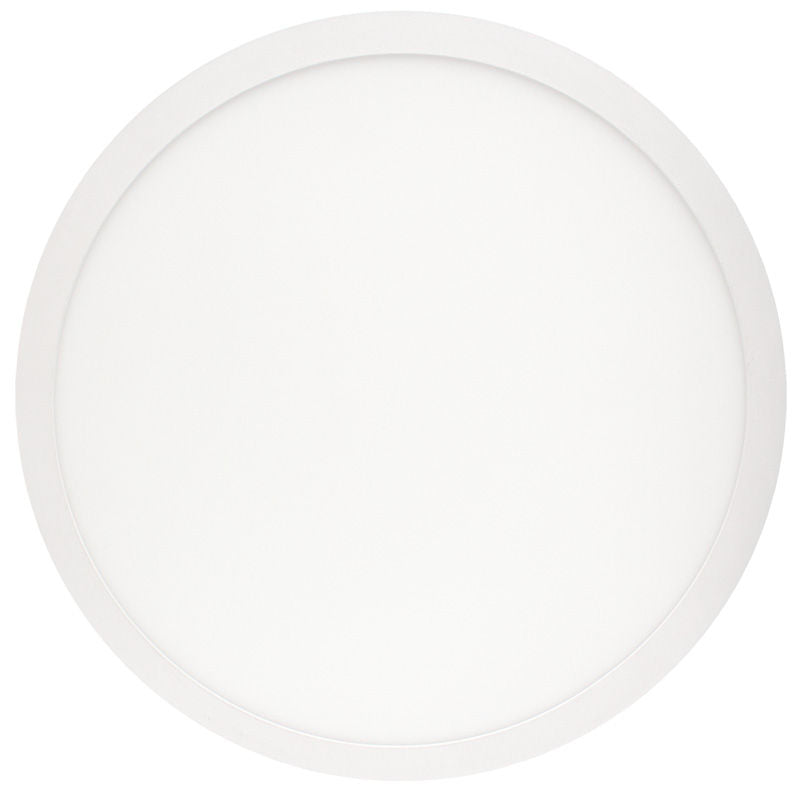 Westgate 14In 26W 1560 Lumens Flush-Mount 5Cct, Cr90, 120V, Ugr<19, Residential Lighting, 26W, 1820 Lumens, 27K/30K/35K/40K/50K, White Finish, TRIAC - Cheap-Us