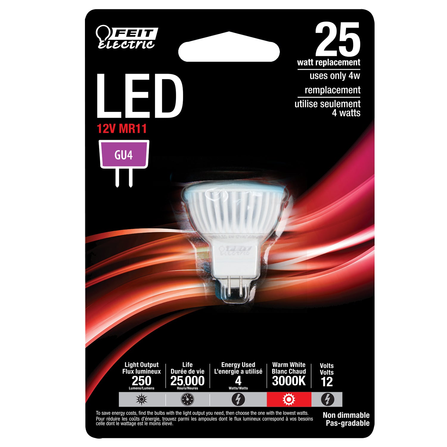 25-Watt Equivalent MR11 Warm White LED - Cheap-Us