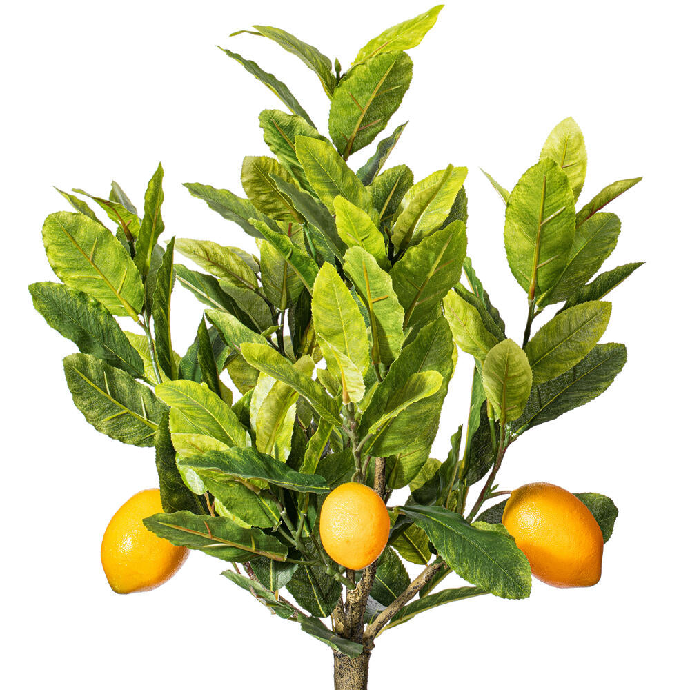 Vickerman 3' Artificial Potted Lemon Tree. - Cheap-Us