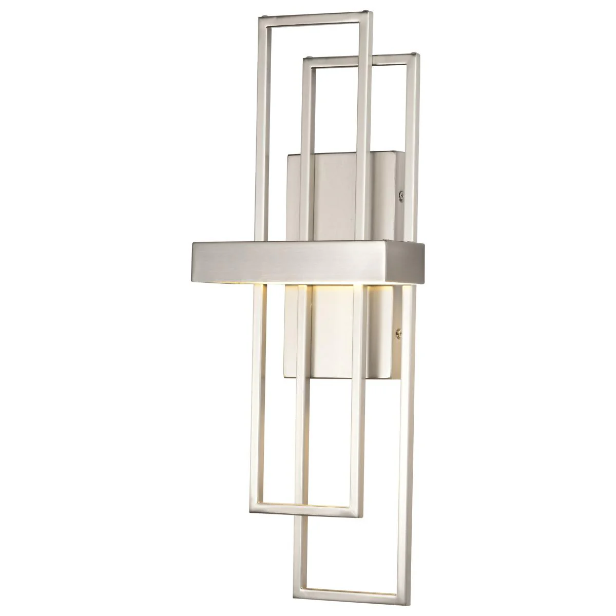 62-105 FRAME LED WALL SCONCE Frame - LED Wall Sconce - Brushed Nickel Finish - Cheap-Us