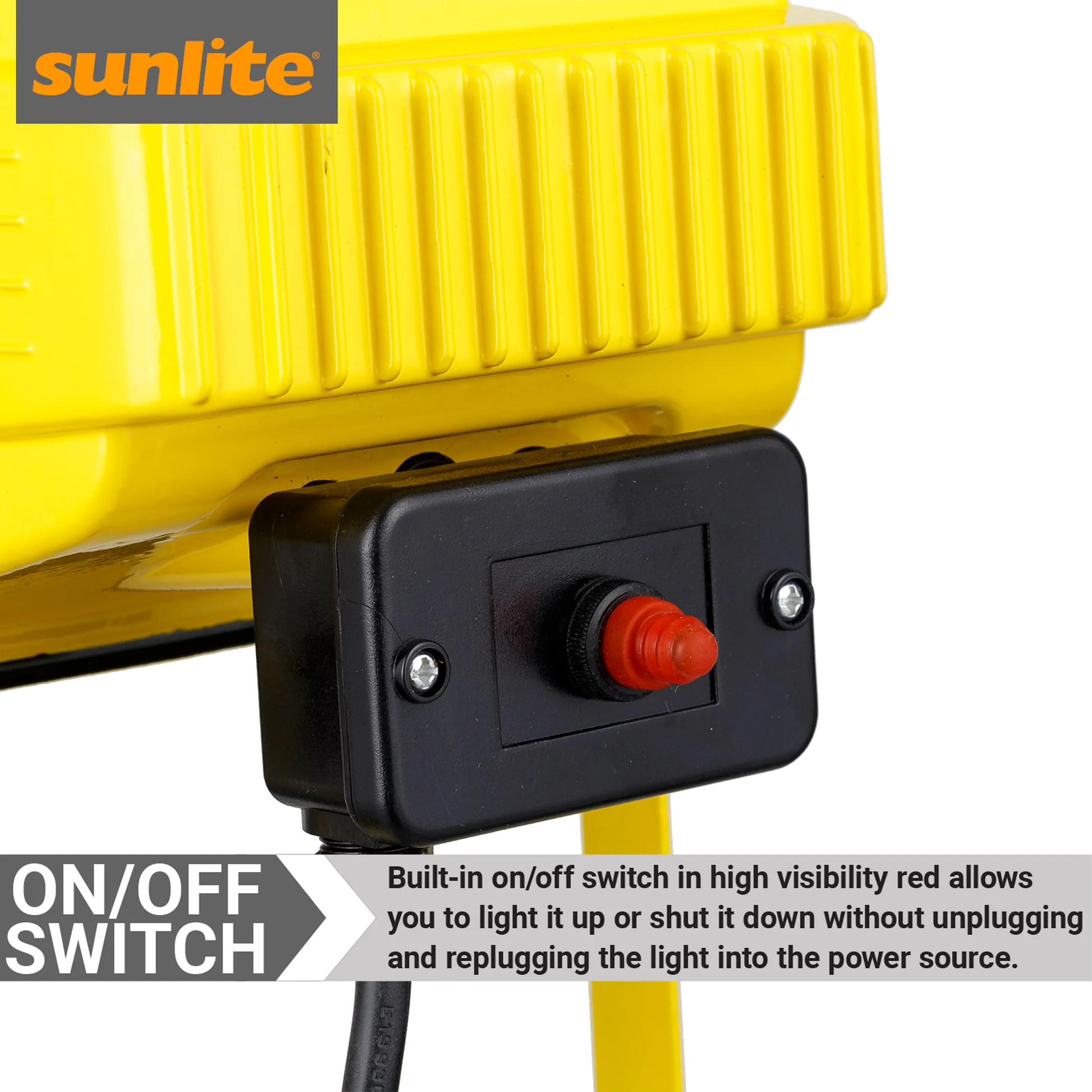 Sunlite QF501 Halogen Work Lamp Single Head - Cheap-Us