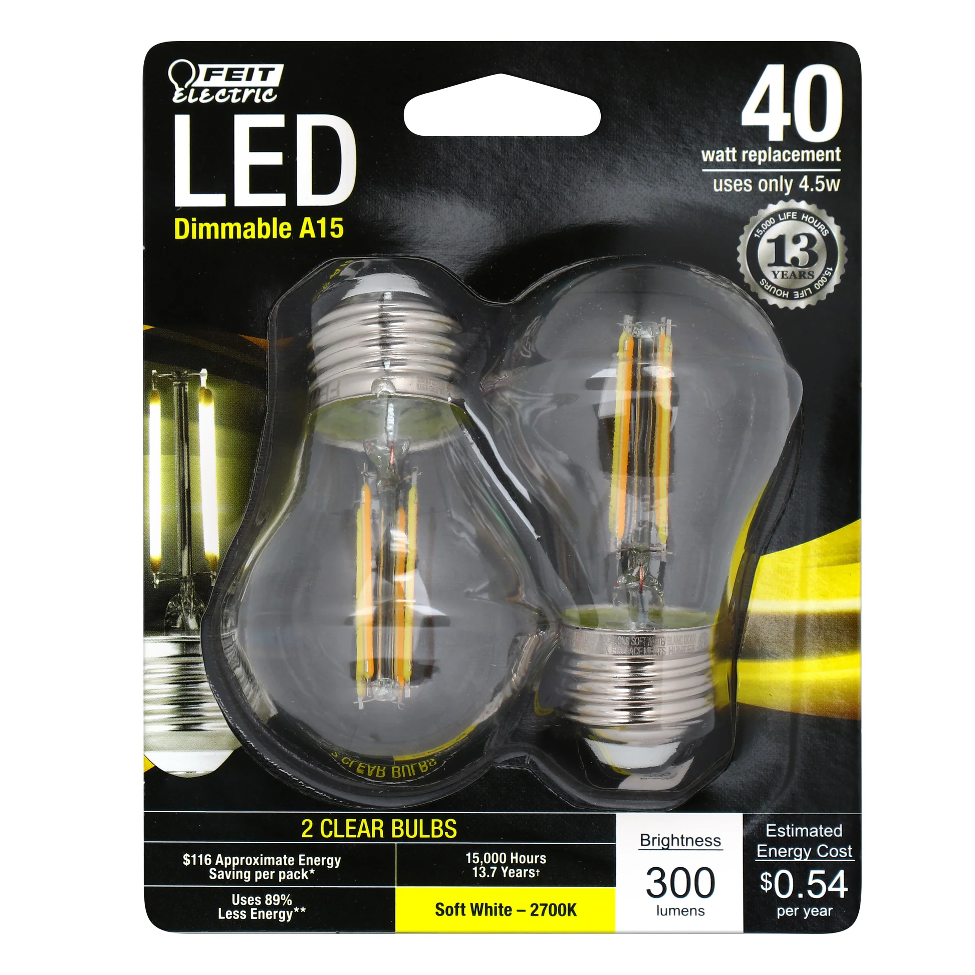 300 Lumen 2700K Dimmable LED - Cheap-Us