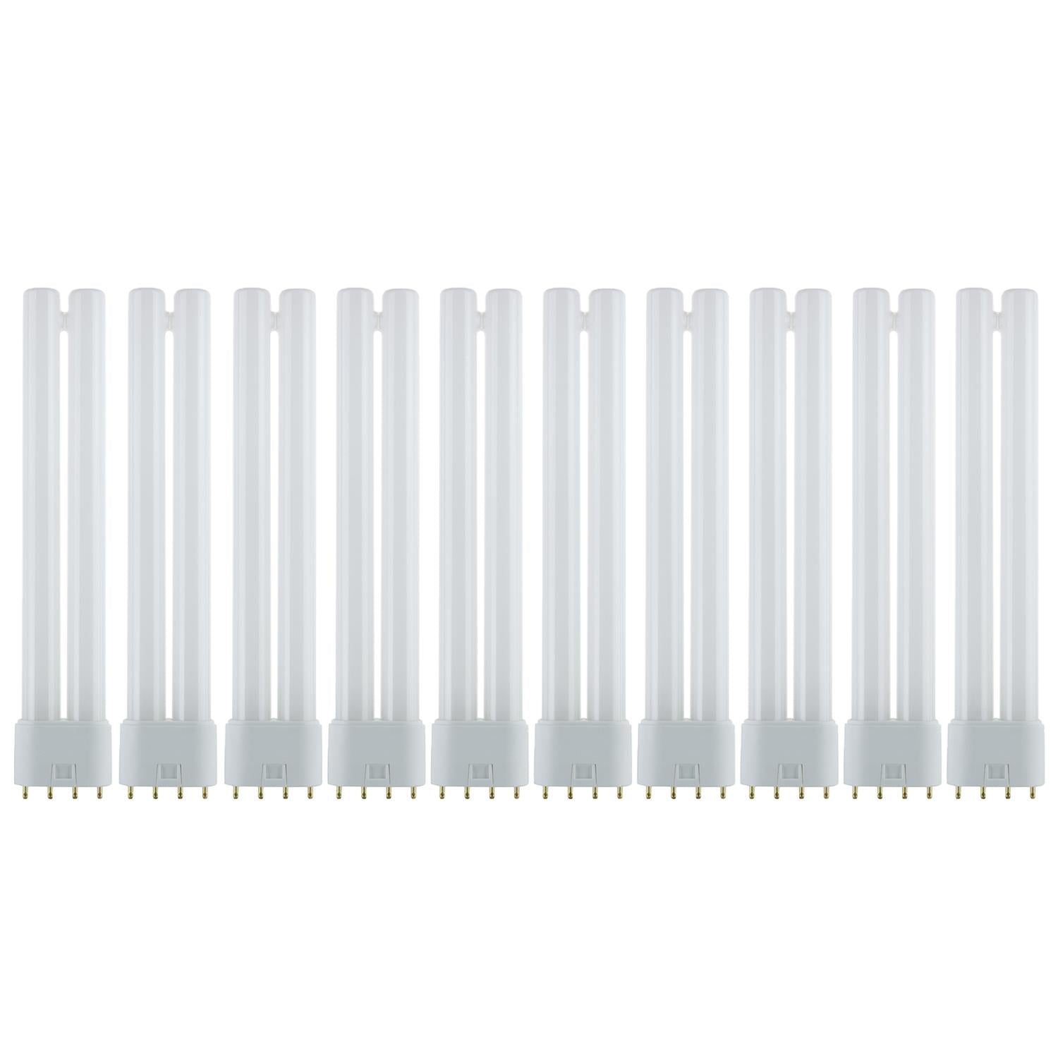 Sunlite 18 Watt FT 4-Pin Twin Tube, 2G11 Base, Cool White - Cheap-Us