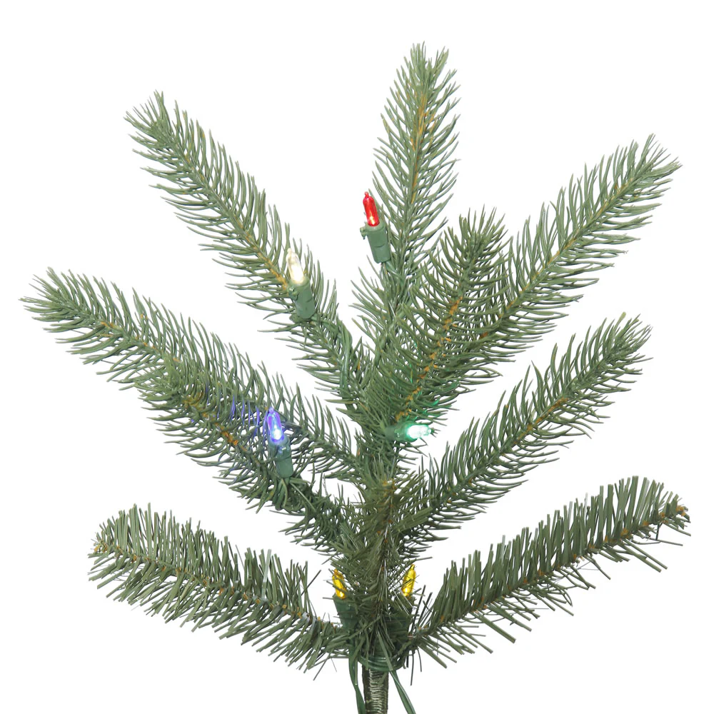 Vickerman 12' Colorado Spruce Artificial Christmas Tree Multi-Colored LED Lights - Cheap-Us