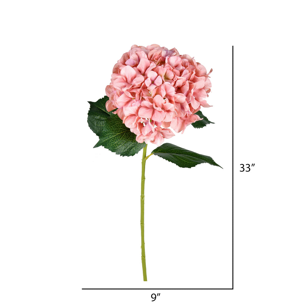 Vickerman 33'' Artificial Pink Hydrangea Spray. Includes 2 sprays per pack. - Cheap-Us