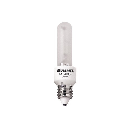 Bulbrite KX40FR/MC 40 Watt KX-2000 Dimmable Krypton/Xenon T3 Capsule Bulb, Mini-Candelabra Base, Frost - Cheap-Us